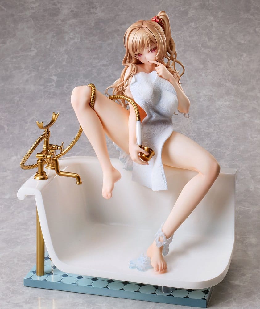 PRE ORDINE - Original Character PVC Figure Girl in the Bath Illustration by Ponzu 26 cm