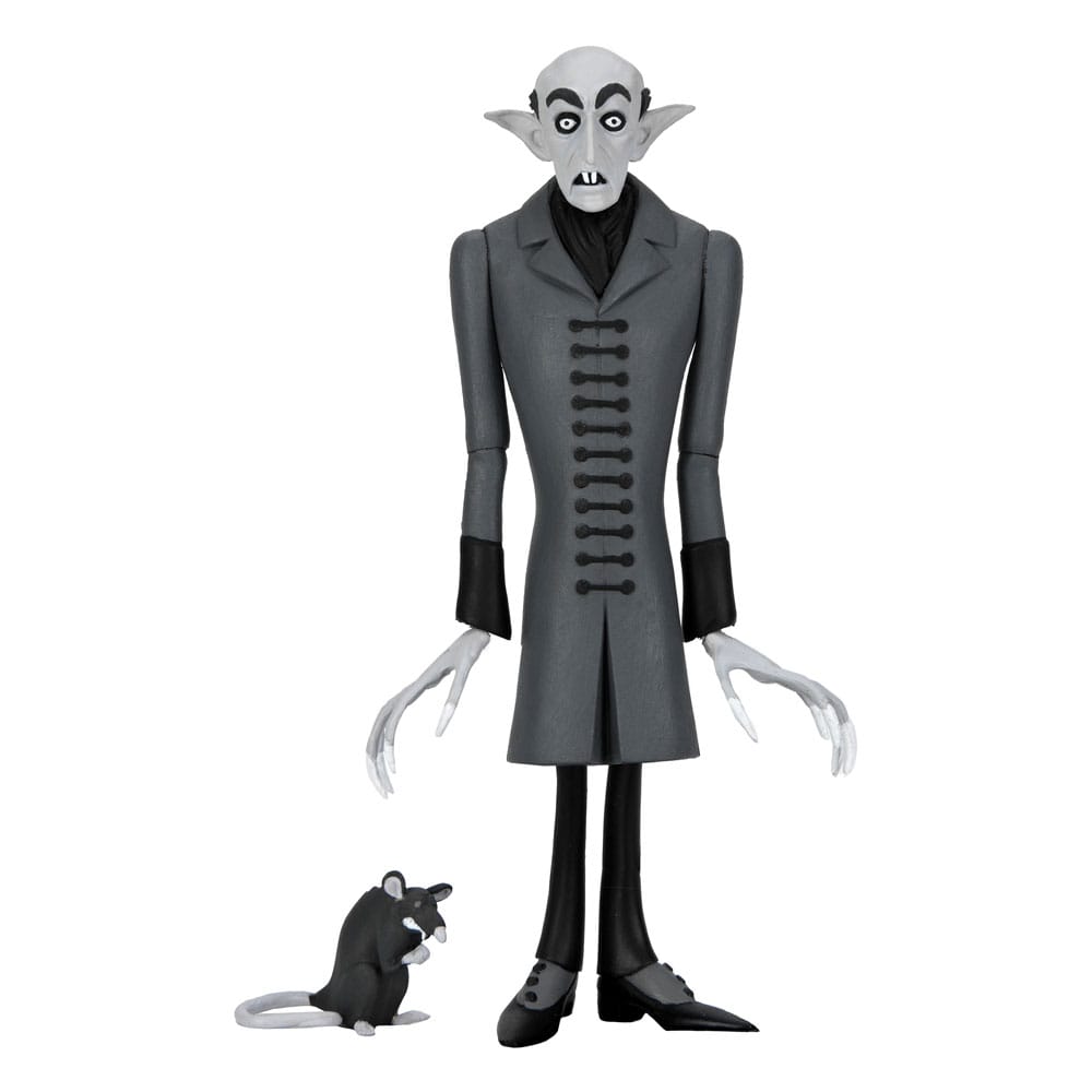 PRE ORDINE - Nosferatu Toony Terrors Action Figure Count Orlok Silver Screen Edition 15 cm