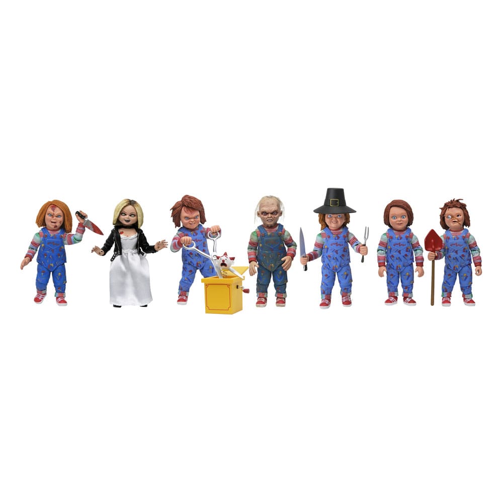 PRE ORDINE - Chucky (TV Series) Action Figures Blind Box 1/7 Good Guy Series 1 Assortment (12)