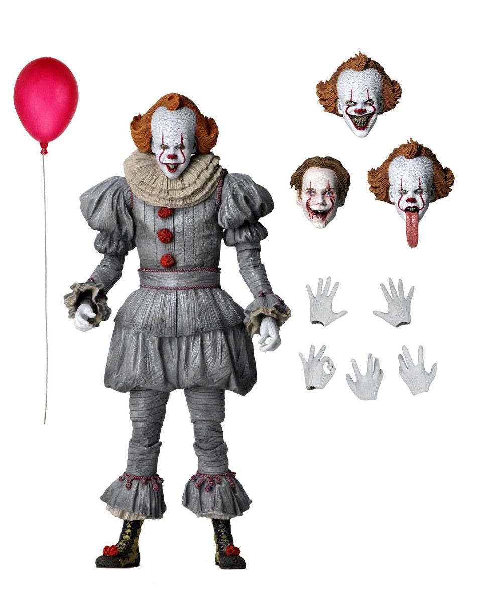 PRE ORDINE - It Chapter Two Action Figure Ultimate Pennywise 18 cm