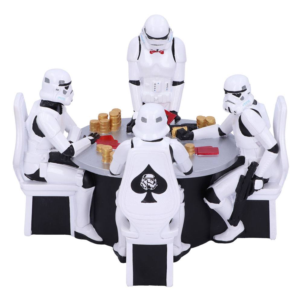 PRE ORDINE - Star Wars Diorama Stormtrooper Poker Face 18 cm