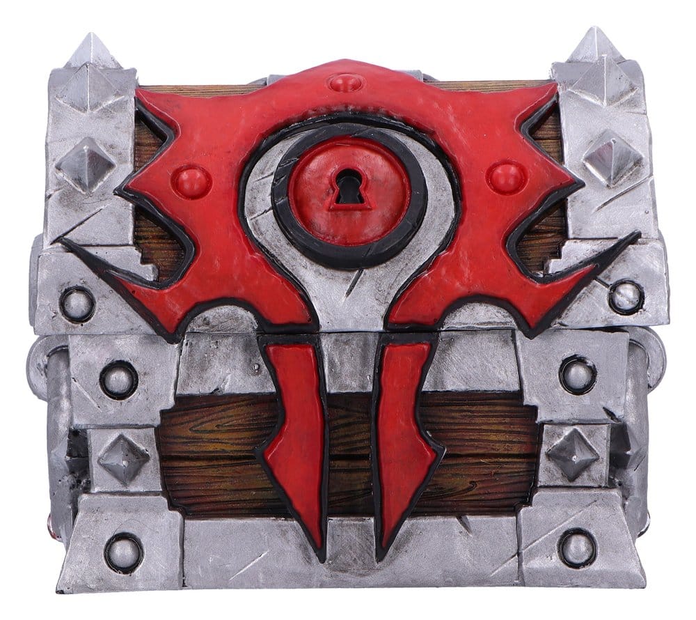 PRE ORDINE - World of Warcraft Storage Box Treasure Chest Horde War 11 cm