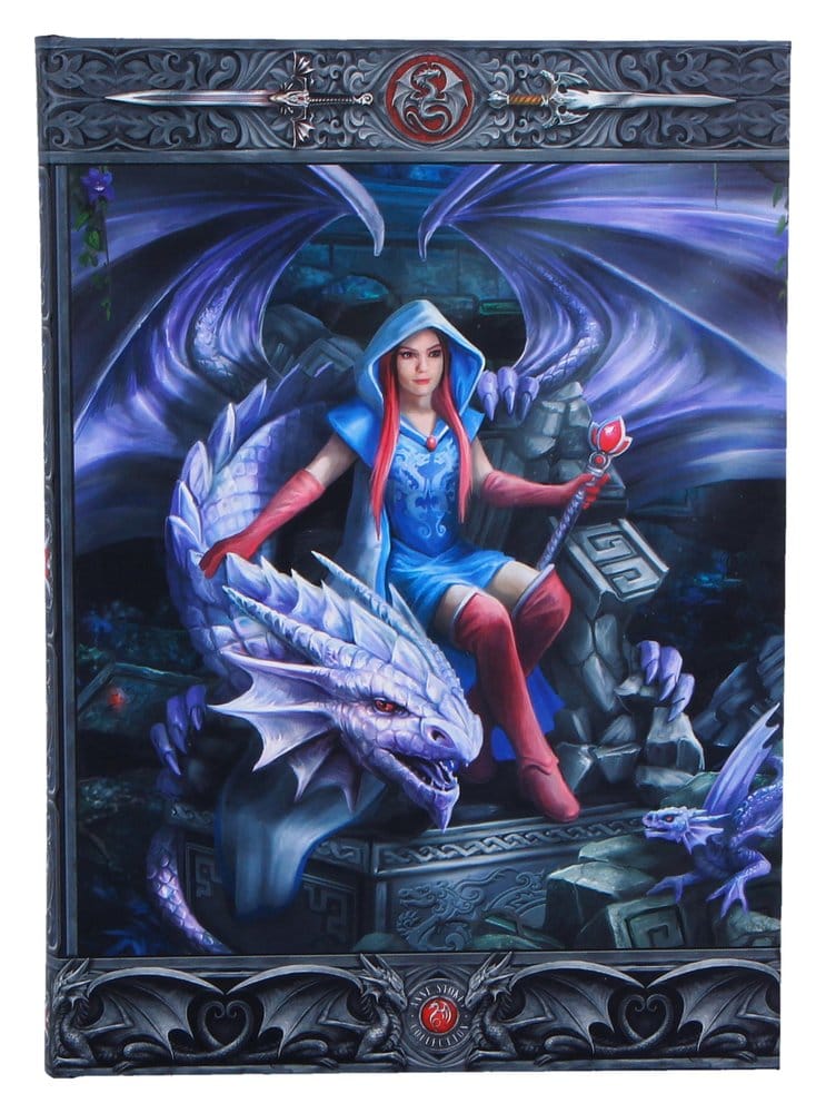 PRE ORDINE - Anne Stokes Journal Dragon Mage A5 18 cm