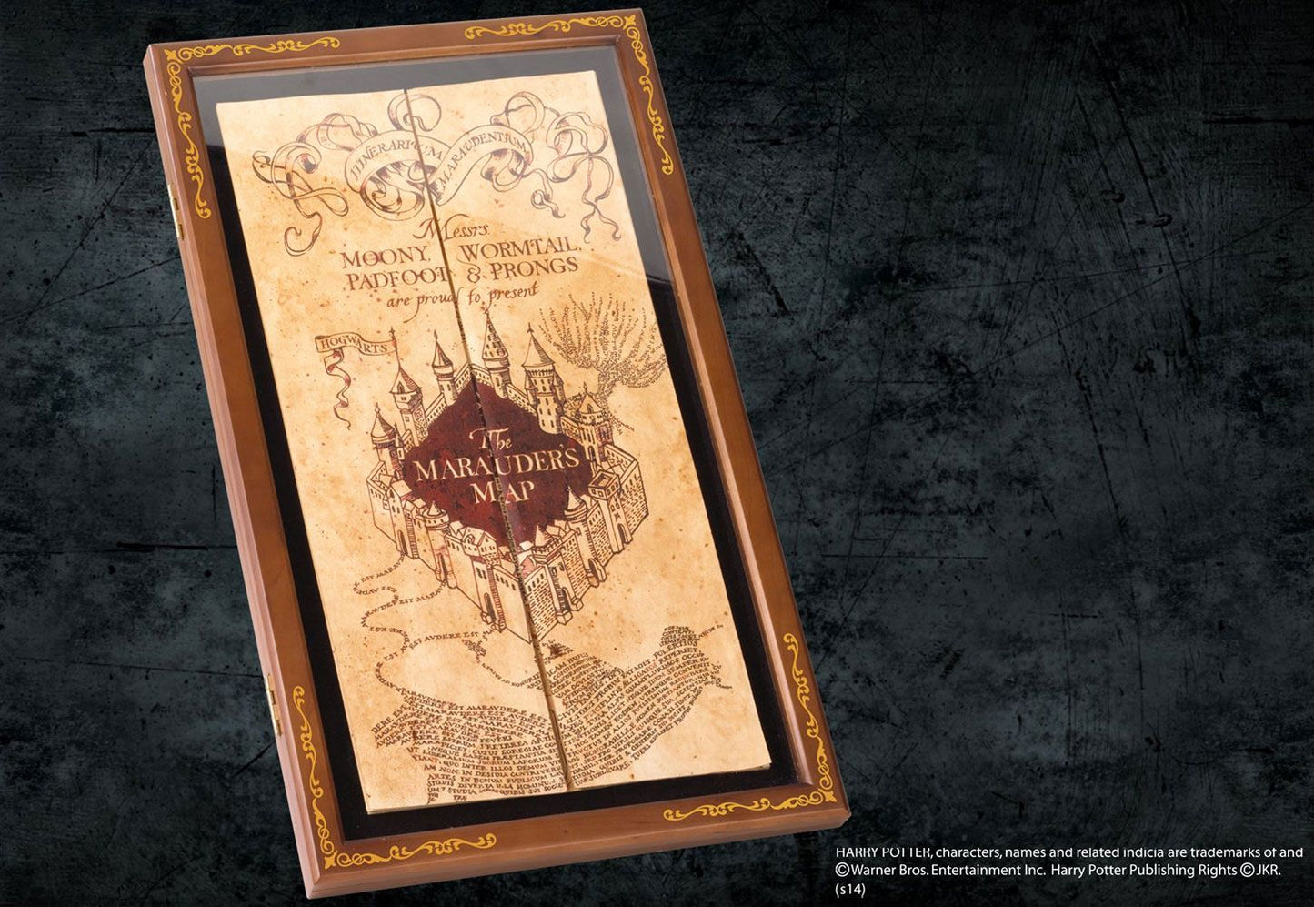 PRE ORDINE - Harry Potter Marauder´s Map Display Case