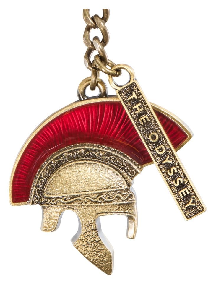 PRE ORDINE - The Odyssey (2026) Keychain Odysseus' Helmet 14 cm