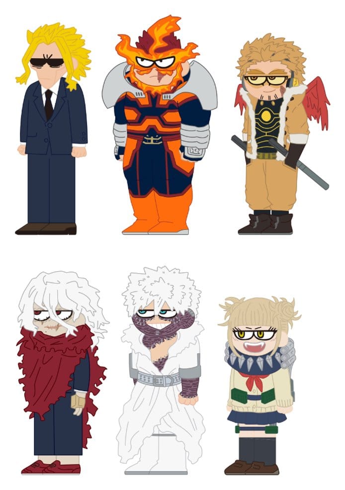 PRE ORDINE - My Hero Academia JIRORI Mini Figures 9 cm Vol. 2 Blind Box Display (6)