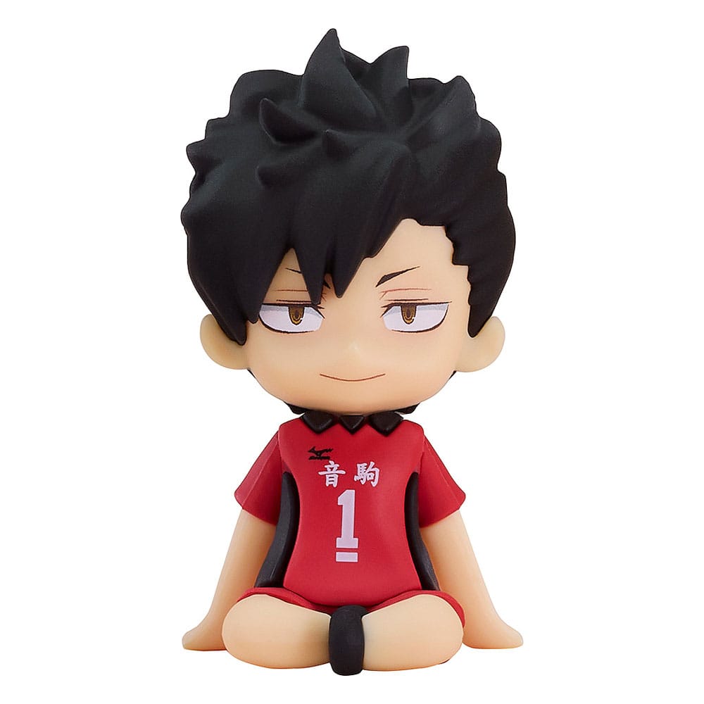 PRE ORDINE - Haikyu!! Nendroid Plus: Rubber Mascot mini Statue Tetsuro Kuroo 8 cm