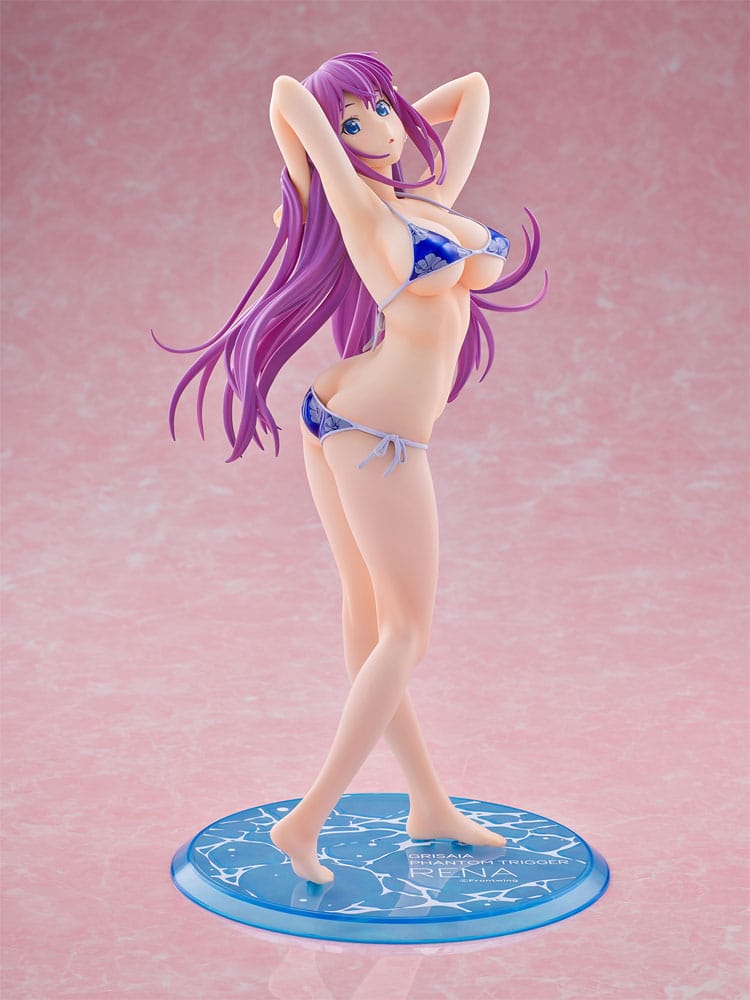PRE ORDINE - Grisaia Phantom Trigger PVC Statue 1/6 Rena Fukami Metallic Blue Ver. 28 cm