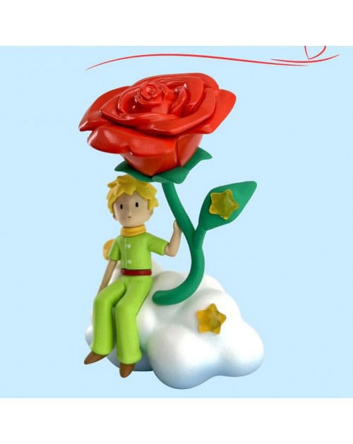 PRE ORDINE - The Little Prince Figure Under the Rose 9 cm