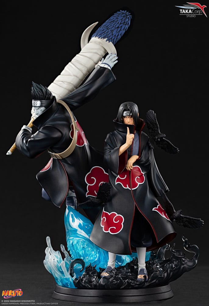 PRE ORDINE - Naruto Shippuden Statue Itachi & Kisame 30 cm