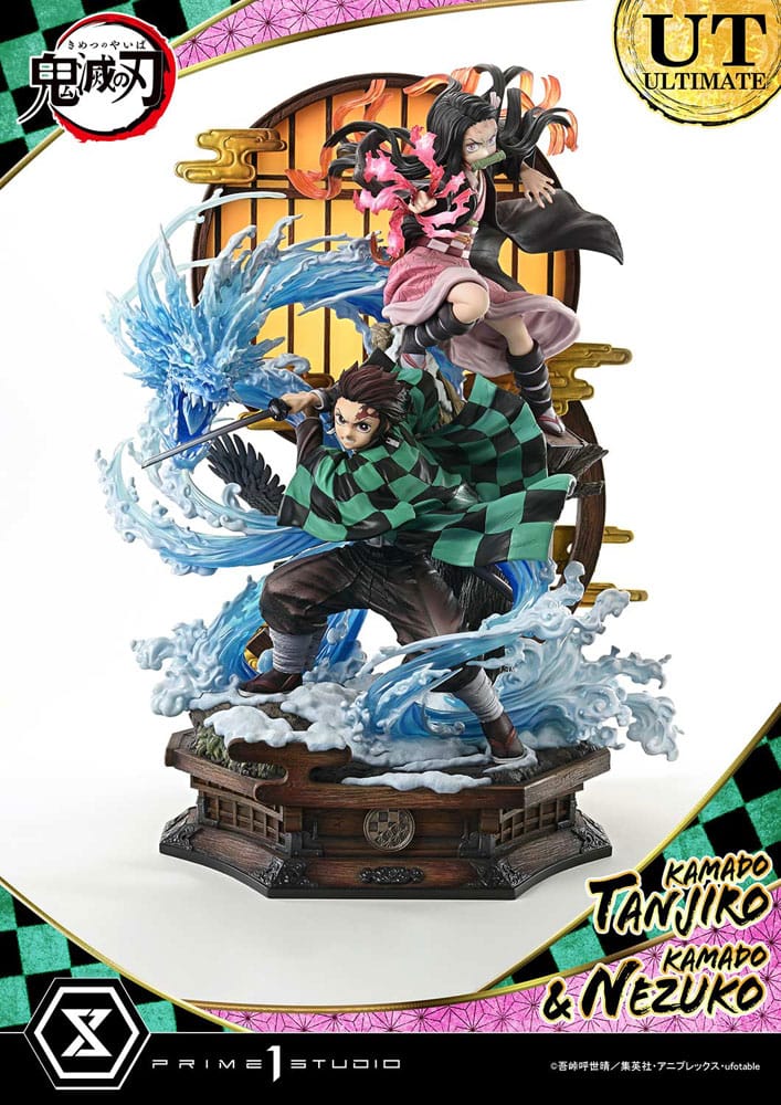 PRE ORDINE - Demon Slayer: Kimetsu no Yaiba Concept Masterline Series Statue 1/6 Nezuko & Tanjiro Ultimate Ver. 56 cm