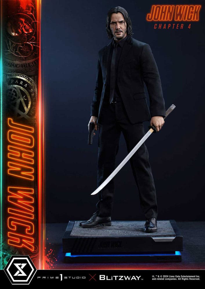 PRE ORDINE - John Wick Chapter 4 Premium Masterline Series Statue 1/4 John Wick 54 cm