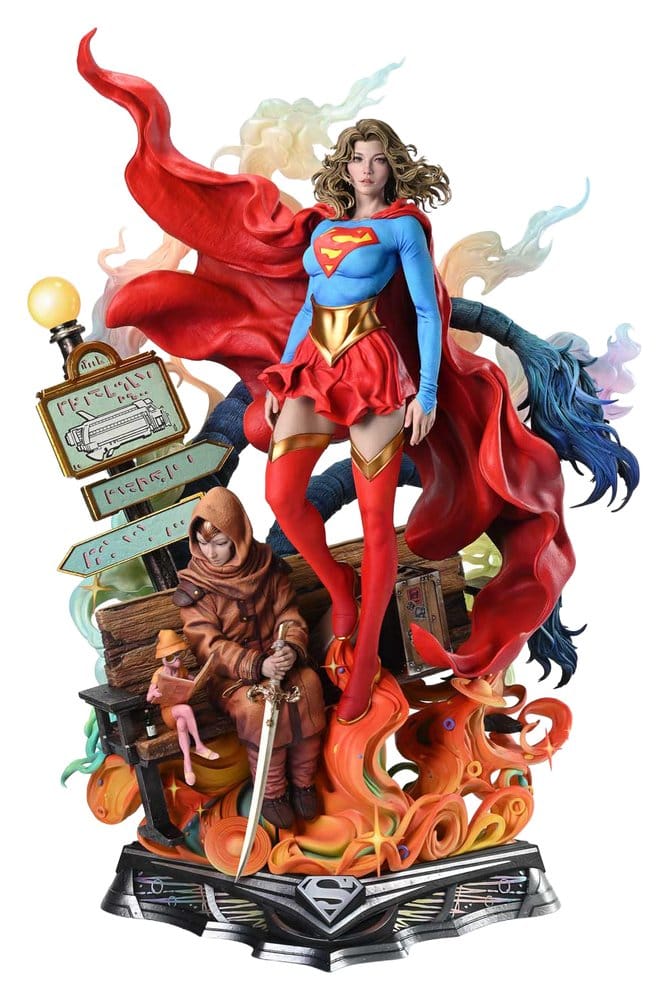 PRE ORDINE - DC Comics Real Elite Masterline Series Statue 1/4 Supergirl Woman of Tomorrow 63 cm