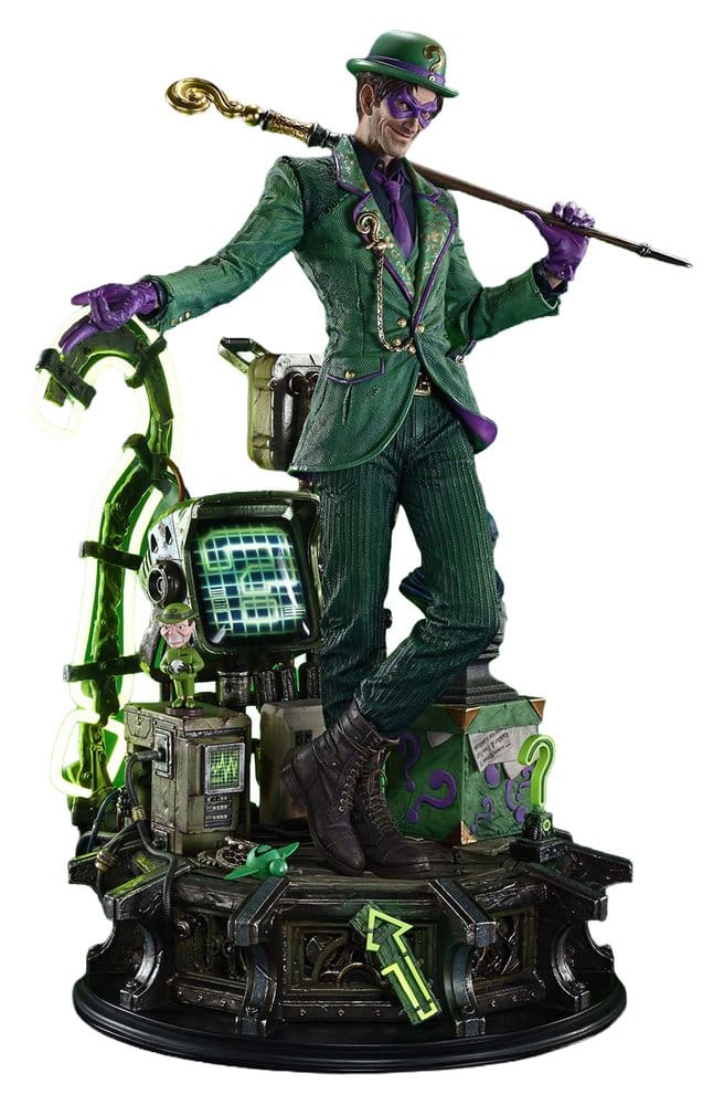 PRE ORDINE - DC Comics Real Elite Masterline Series Statue 1/3 The Riddler All In One (Design by Carlos D'Anda) 74 cm