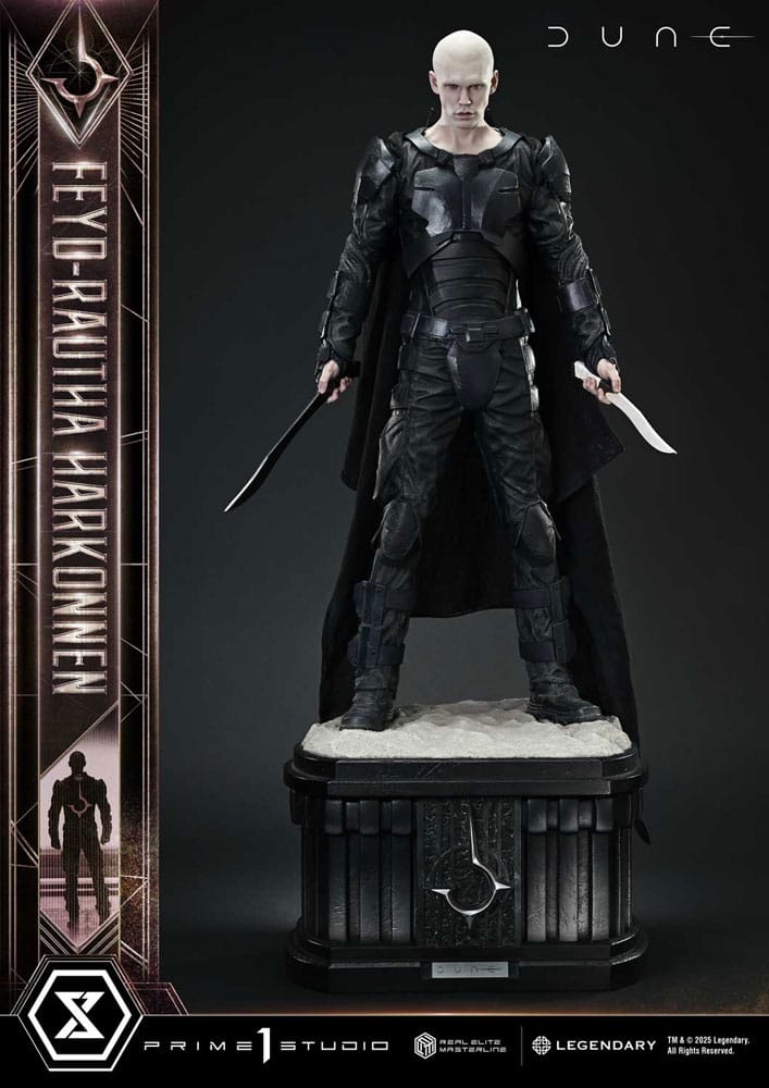 PRE ORDINE - Dune: Part Two Real Elite Masterline Series Statue 1/3 Feyd-Rautha Harkonnen 83 cm