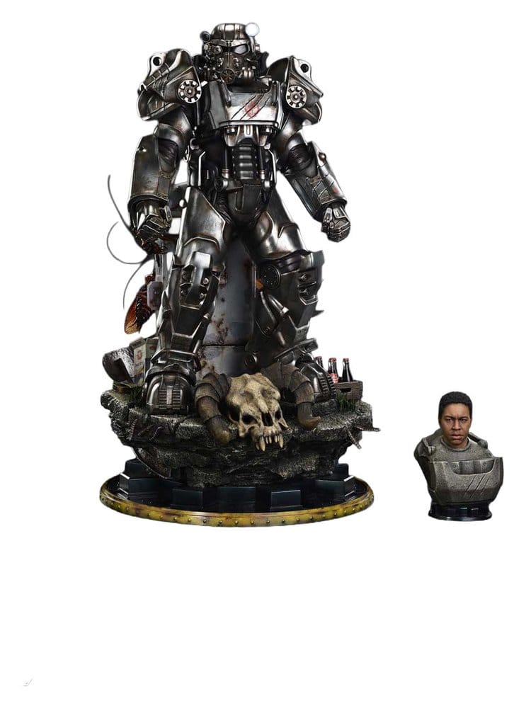 PRE ORDINE - Fallout Real Elite Masterline Statue 1/4 Maximus Power Armor Deluxe Version 67 cm