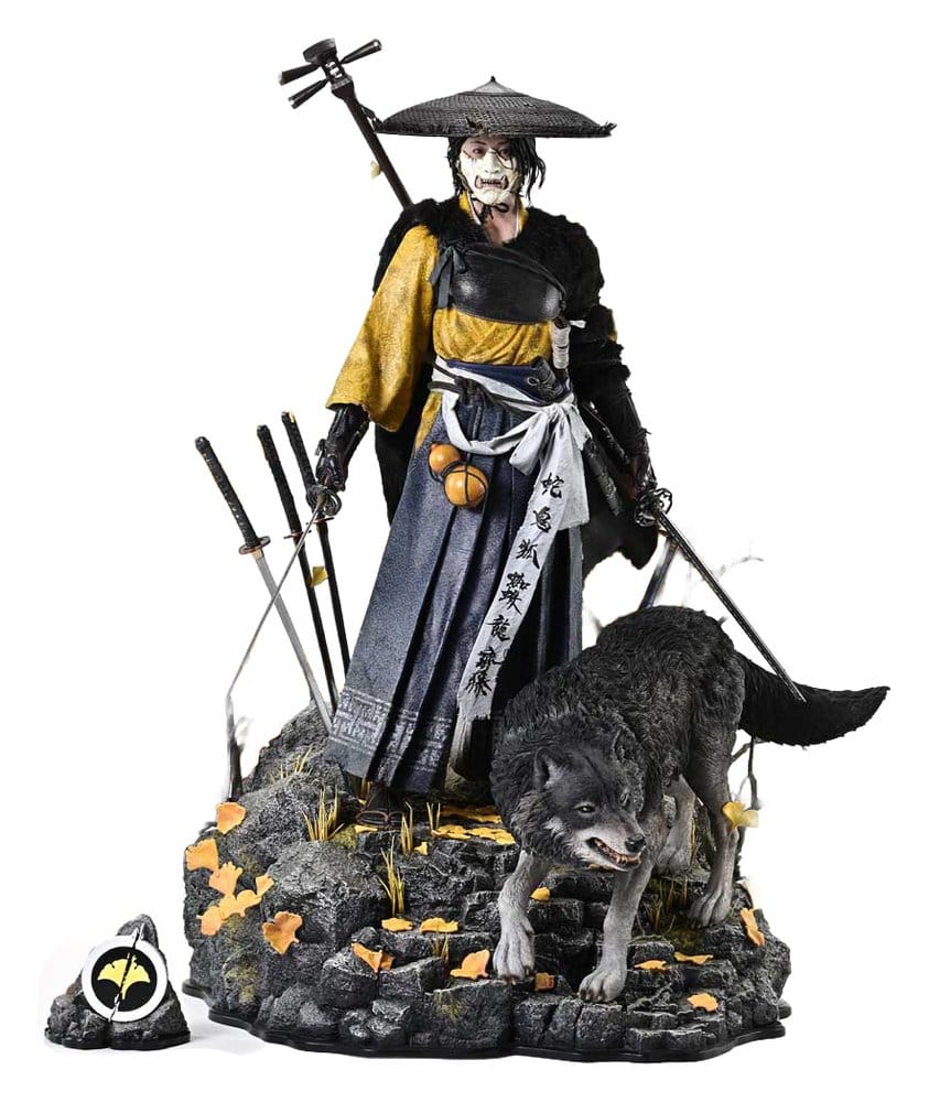 PRE ORDINE - Ghost of Yotei Real Elite Masterline Statue 1/4 Atsu DX Bonus Version 59 cm
