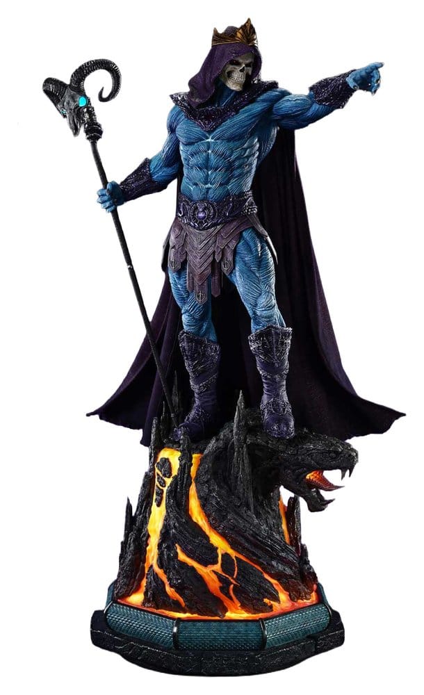 PRE ORDINE - Masters of the Universe (2026 Film) Real Elite Masterline Series Statue 1/3 Skeletor Bonus Version 96 cm