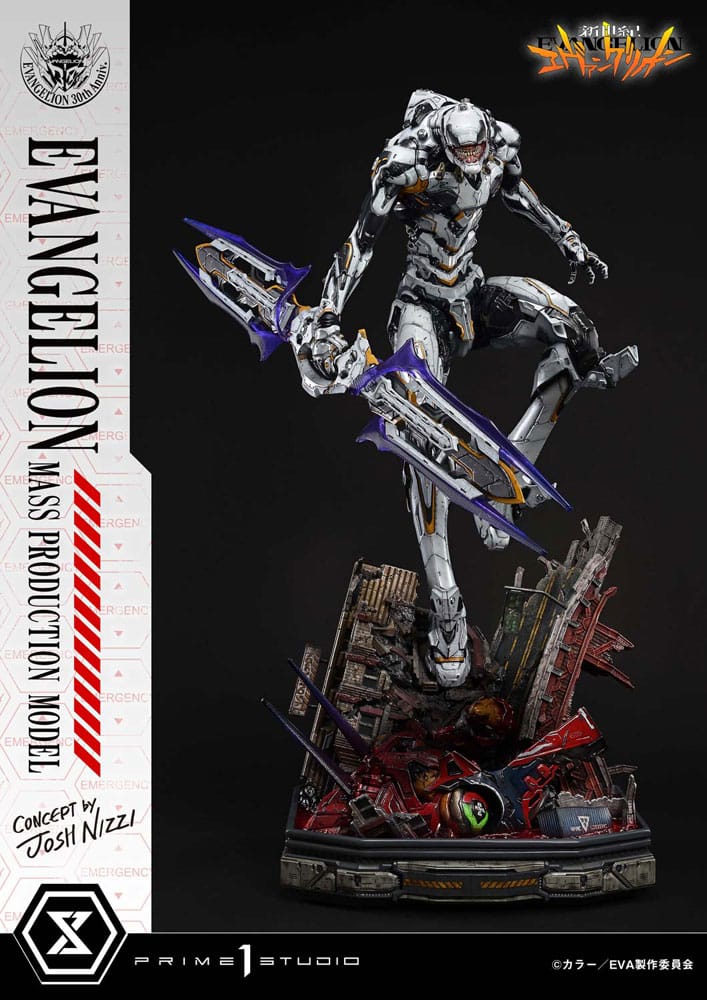 PRE ORDINE - Rebuild of Evangelion Ultimate Diorama Masterline Series Statue Mass Production Model (Concept By Josh Nizzi) 82 cm