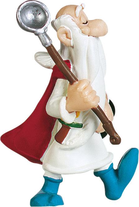 PRE ORDINE - Asterix Figure Getafix with the pot 8 cm