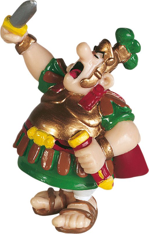 PRE ORDINE - Asterix Figure The centurion with his sword 8 cm