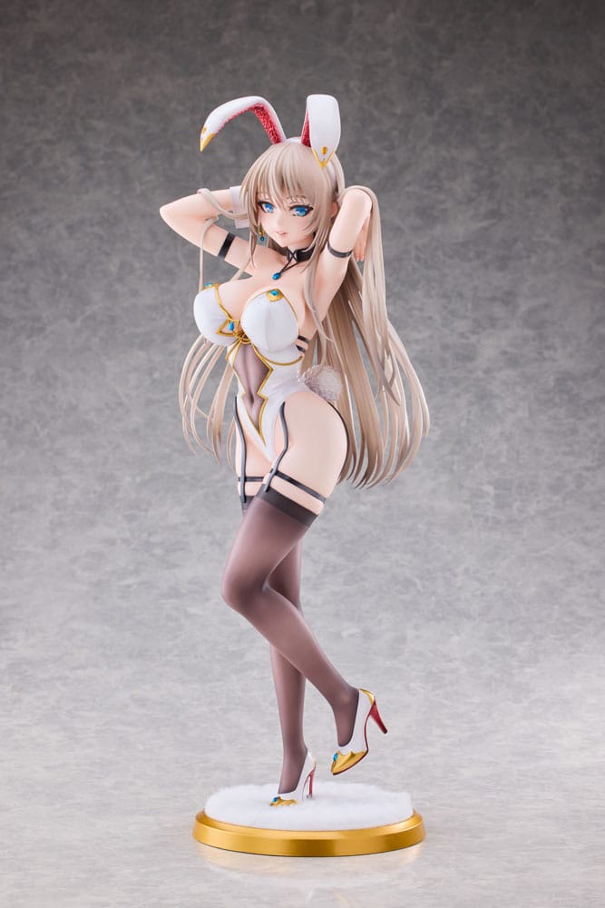 PRE ORDINE - Original Character PVC Statue 1/4 White Bunny Onee-san Illustrated by sakiyamama 43 cm