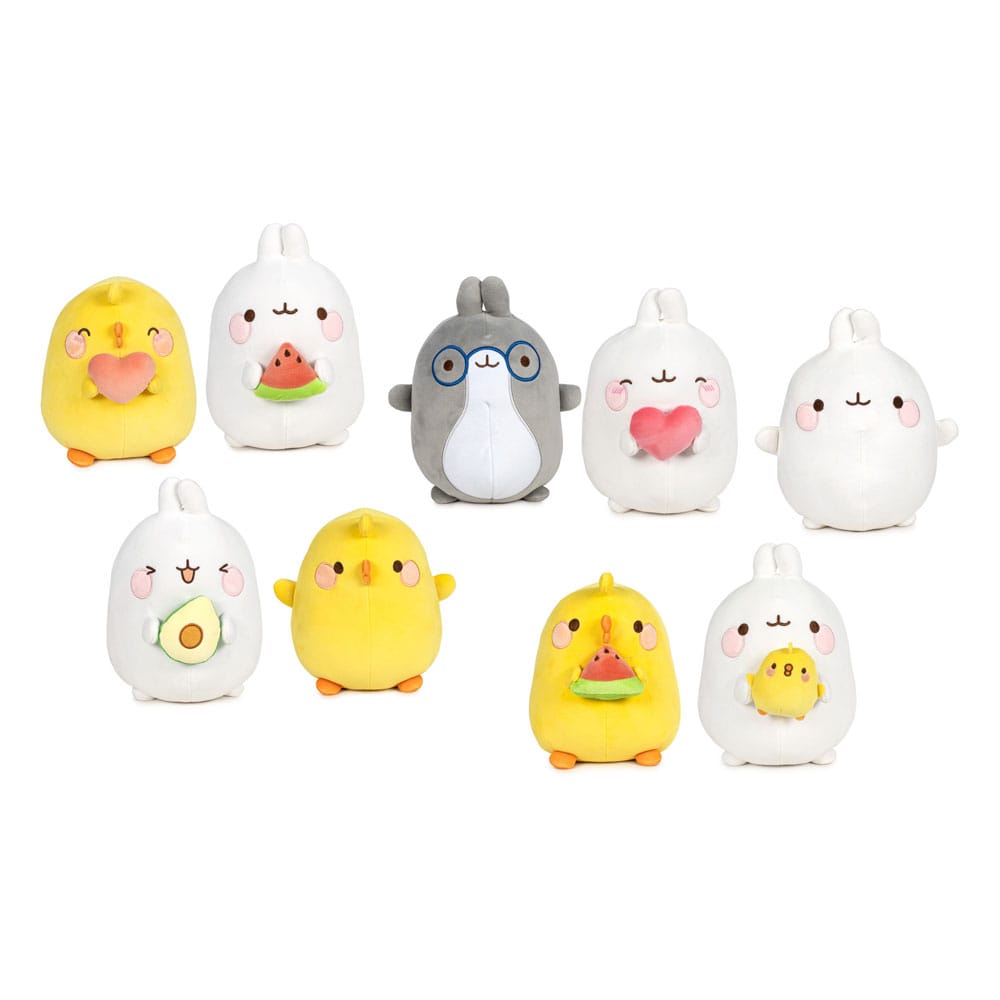 PRE ORDINE - Molang Plush Figures 18 cm Wave 1 Small Assortment (12)