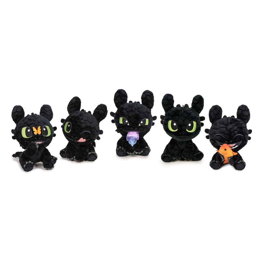 PRE ORDINE - How to Train Your Dragon Plush Figures 18 cm Expressions Version Assortment (20)