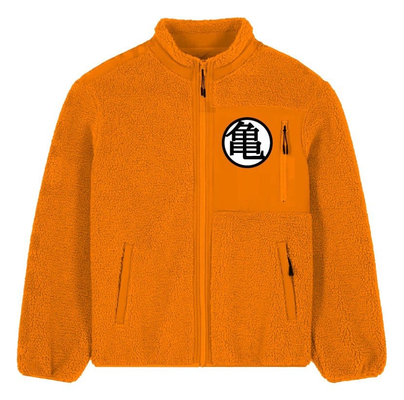 Dragon Ball Z Sherpa Jacket Goku Kanji