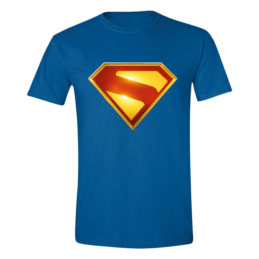 DC Comics T-Shirt Superman Gleaming Logo Size S