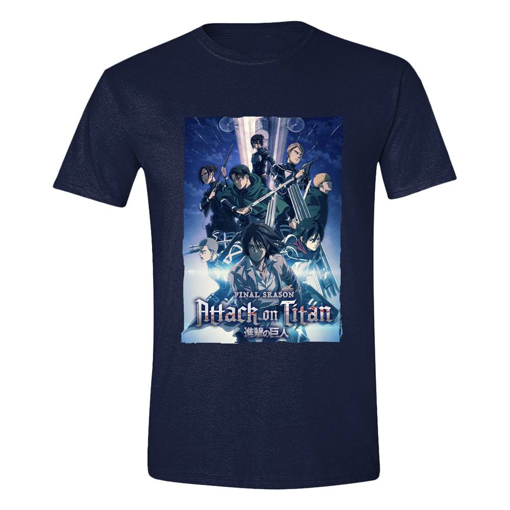 PRE ORDINE - Attack On Titan T-Shirt Season Poster Size L