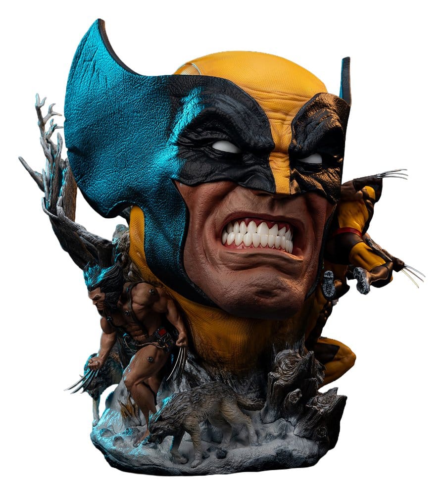 PRE ORDINE - Marvel Fine Art Bust Wolverine Deluxe Edition 48 cm