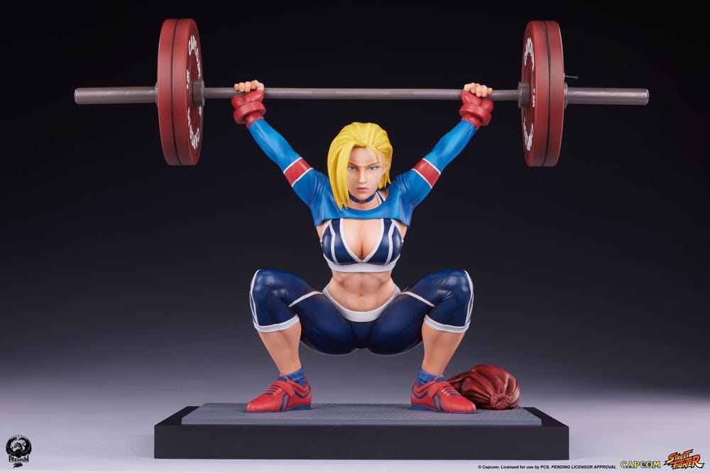 PRE ORDINE - Street Fighter Premier Series Statue 1/4 Cammy: Powerlifting SF6 41 cm