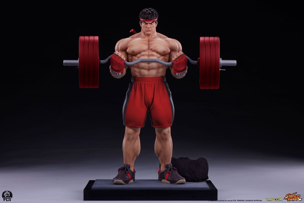 PRE ORDINE - Street Fighter Premier Series Statue 1/4 Ryu: Powerlifting 53 cm