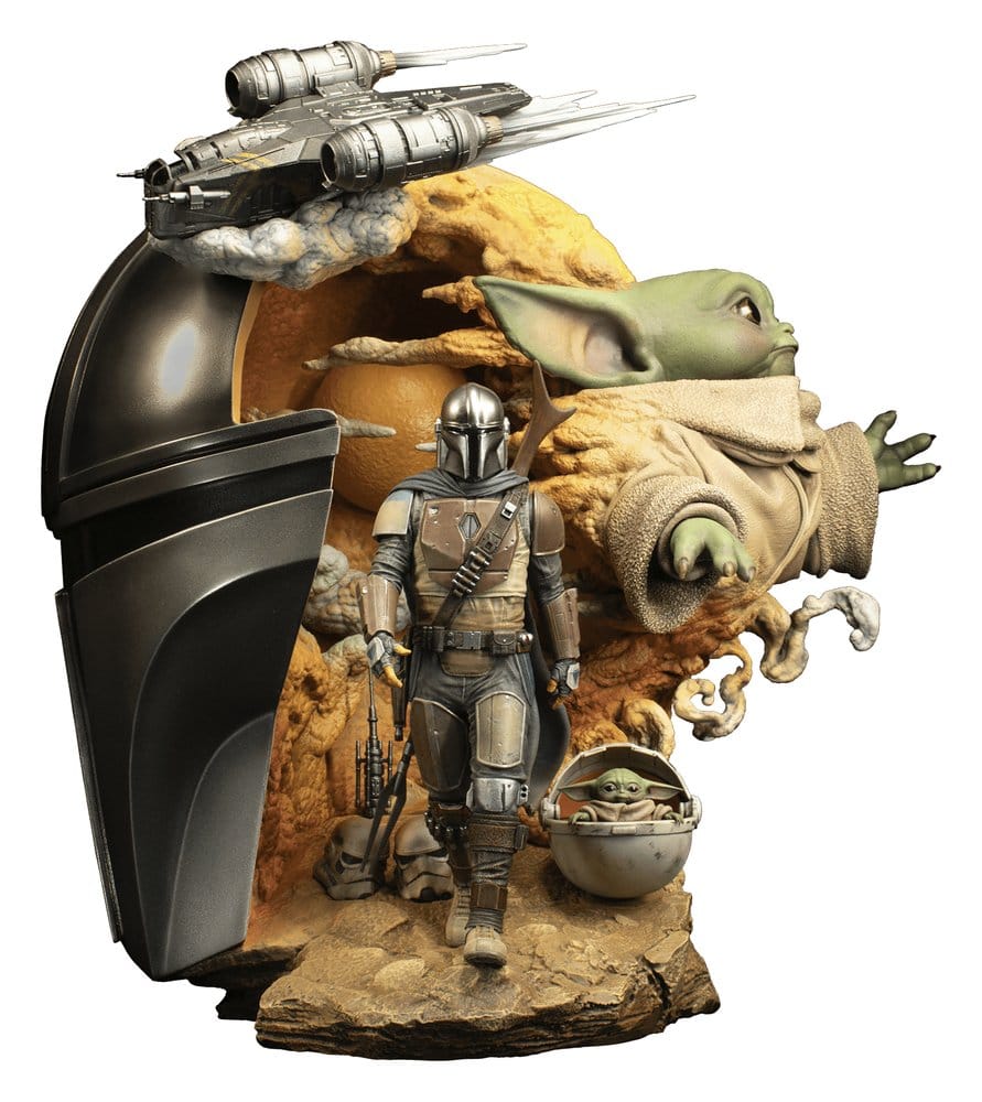 PRE ORDINE - Star Wars: The Mandalorian Fine Art Bust 41 cm