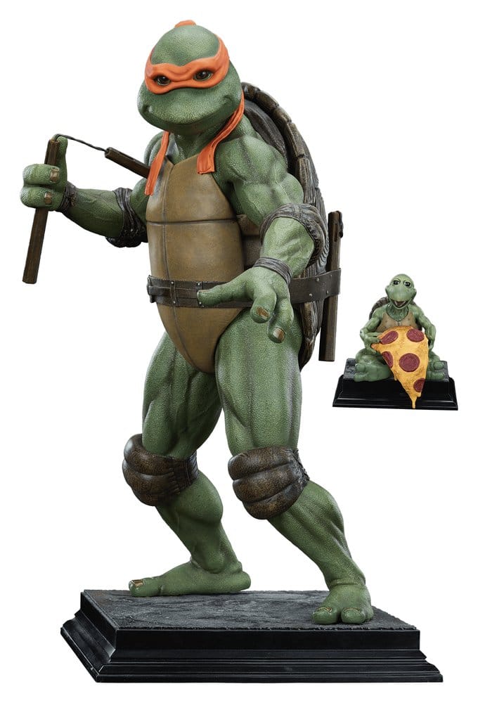 PRE ORDINE - Teenage Mutant Ninja Turtles Statue 1/2 Michelangelo Deluxe Edition 84 cm