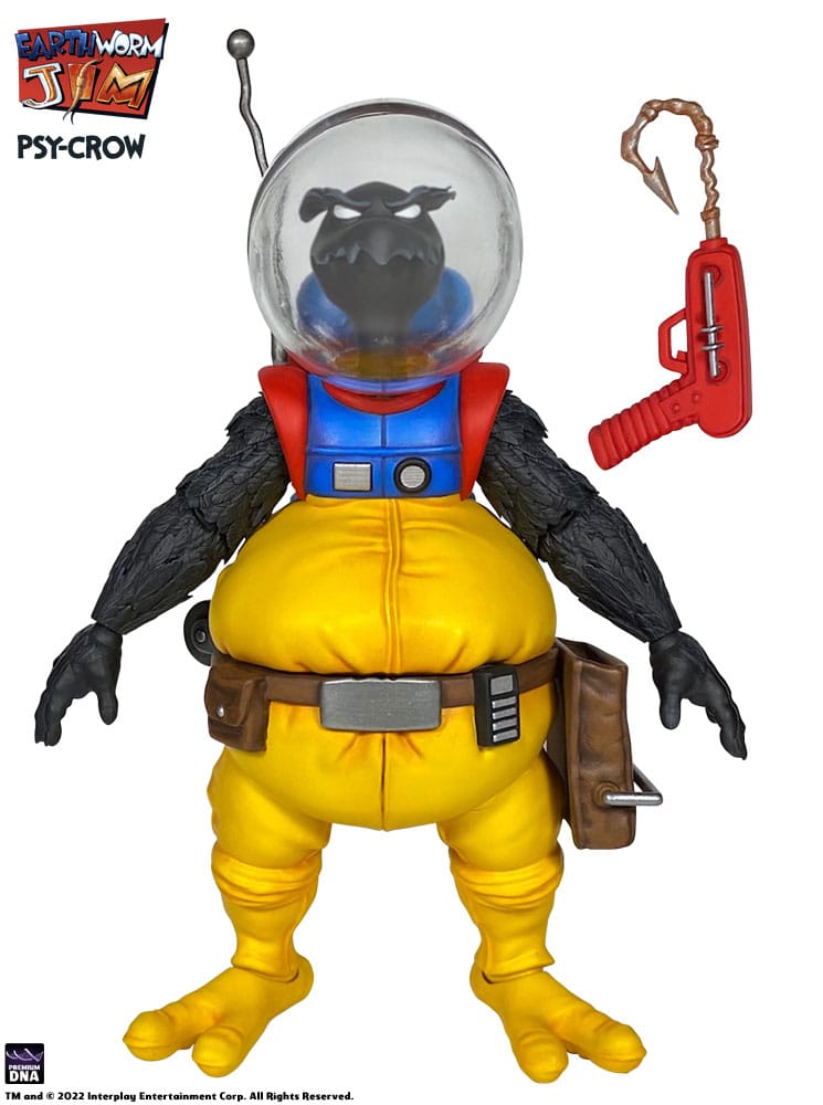 PRE ORDINE - Earthworm Jim Action Figure Wave 1: Psy-Crow 15 cm
