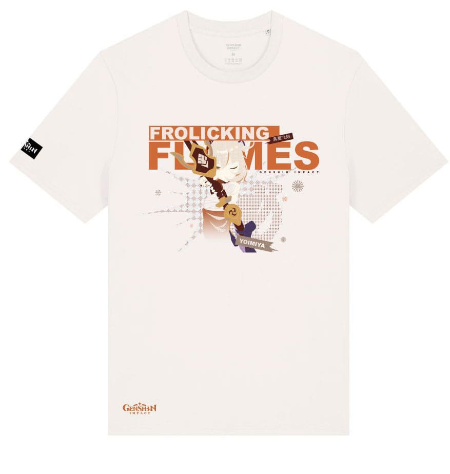 Genshin Impact T-Shirt Yoimiya Frolicking Flames Size M
