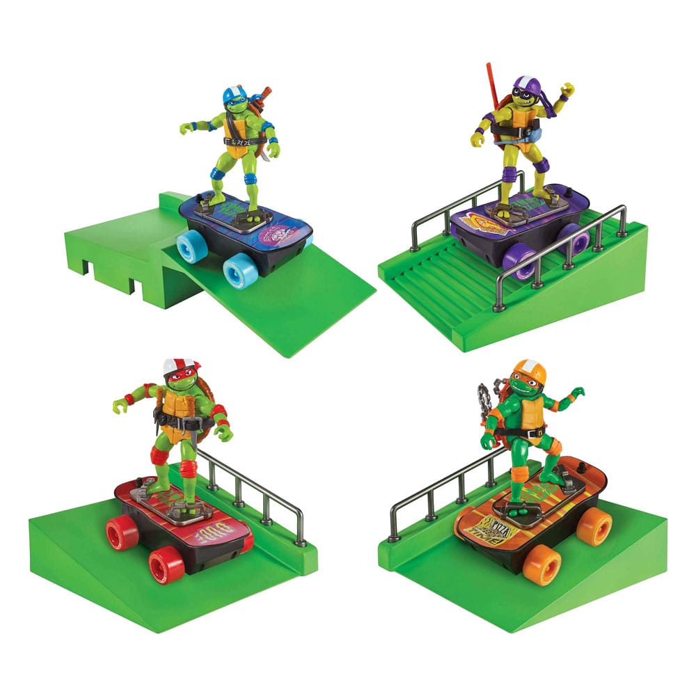 PRE ORDINE - Teenage Mutant Ninja Turtles: Mutant Mayhem Build N' Shred Skatepark Assortment (8)