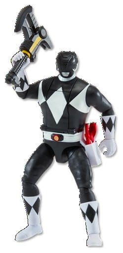 PRE ORDINE - Mighty Morphin Power Rangers Season 2 Auto-Morphin Action Figure Black Ranger