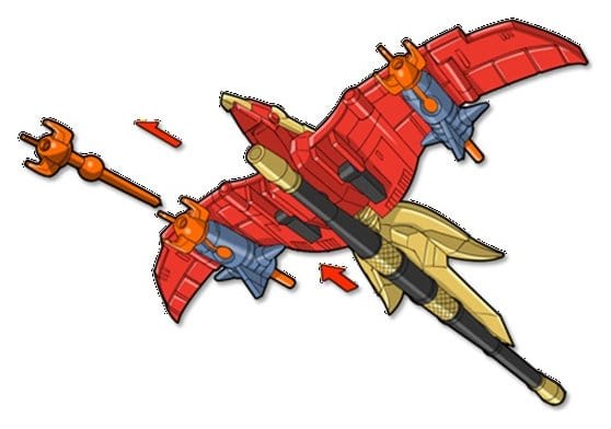 PRE ORDINE - Mighty Morphin Power Rangers Thunderzord Action Figure Firebird