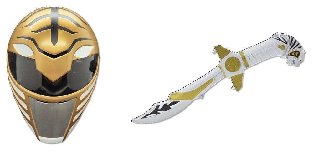 PRE ORDINE - Mighty Morphin Power Rangers White Ranger Roleplay Bundle