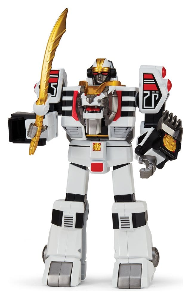 PRE ORDINE - Mighty Morphin Power Rangers White Tigerzord Action Figure 25 cm