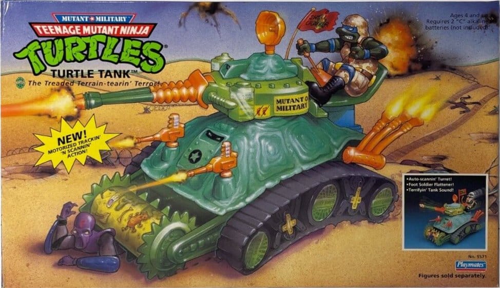 PRE ORDINE - Teenage Mutant Ninja Turtles Vehicle Turtle Tank heo EU Exclusive 25 cm