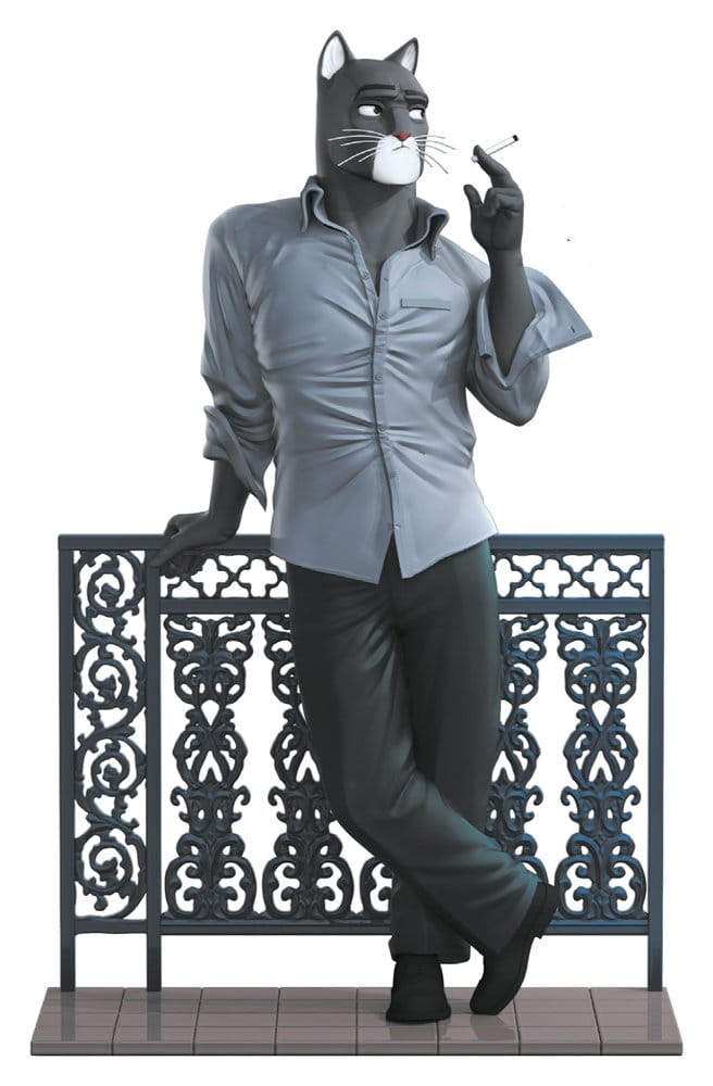 PRE ORDINE - Blacksad Resin Statue Blacksad on the Balcony 24 cm