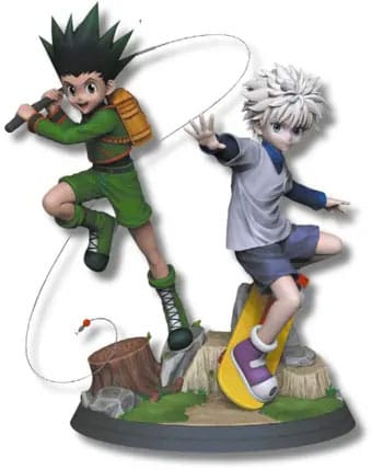 PRE ORDINE - Hunter x Hunter Statue Gon & Kirua 25 cm
