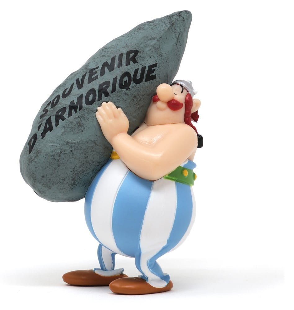 PRE ORDINE - Asterix PVC Figure Obelix Souvenir from Armorica 9 cm