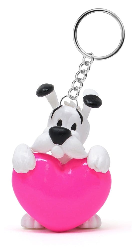 PRE ORDINE - Asterix Keychain Dogmatix Pink Heart