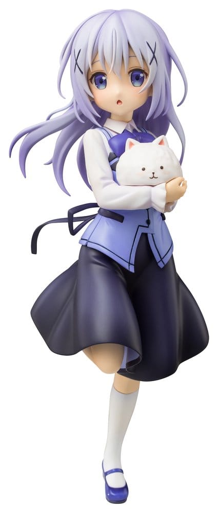 PRE ORDINE - Is the Order a Rabbit?? PVC Figure 1/7 Chino (Cafe Style) 21 cm