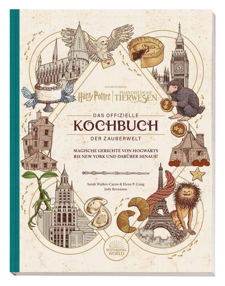 PRE ORDINE - Harry Potter: The Official Wizarding World Cookbook: Magical Dishes from Hogwarts *German Version*